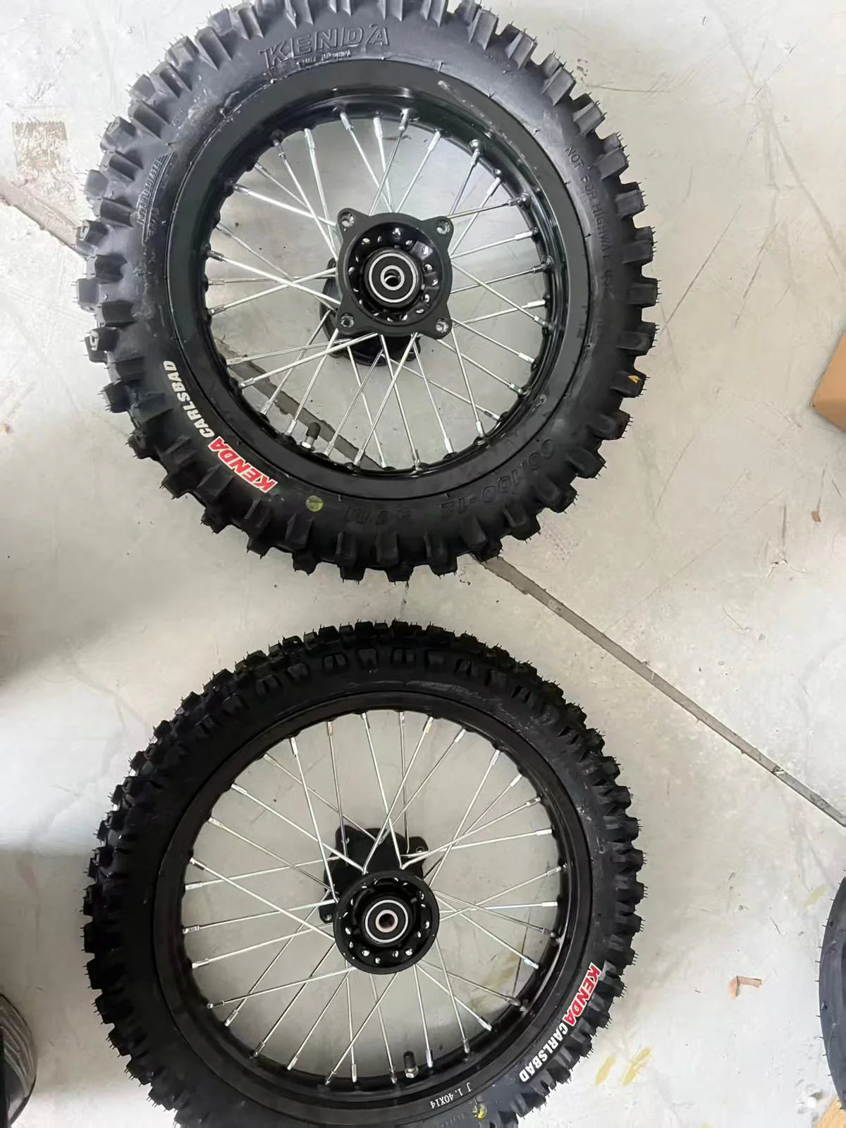 Tuttio 14/17” Dirt Wheelset