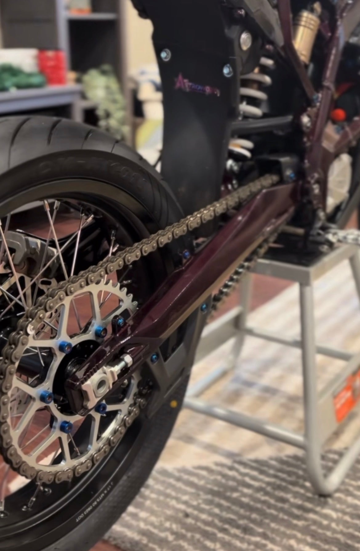 Surron Ultra Bee Sprocket Titanium Bolts (set of 6)